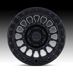 KMC KM552MB IMS Matte Black Custom Truck Wheels 3